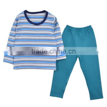 custom striped children pajamas,single jersey Pajamas