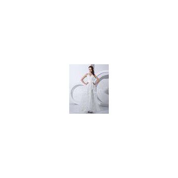 Modern Halter around the neck Long Train Wedding Dresses Embroidered Beaded Lace Skirt