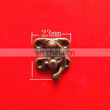 metal oxhorn lock for small box and wooden hardware