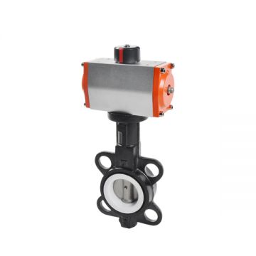 DN100 Normal Temperature Water Style Butterfly Valve Water Parks