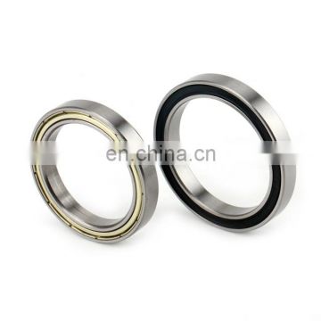 jinan manufacturer supply thin section type 6816 61816 2rs 2z rubber seal deep groove ball bearing size 80x100x10