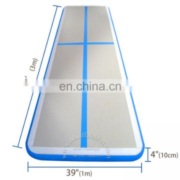 Outdoor Inflatable air track gym mat DWF material type inflatable tumble track