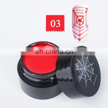 new product ideas 2021 Hot Sale Gel Glitter Spider printing gel drawing in stock