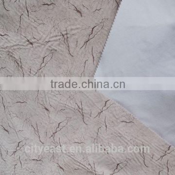 Printed Suede Fabric Bonded With Single-Sided Velvet Fabric For Sofa, Home textile