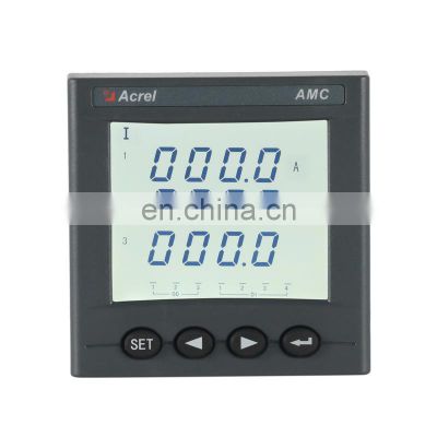 Acrel brand 3 phase multifunction energy meter AMC72L-E4/KC