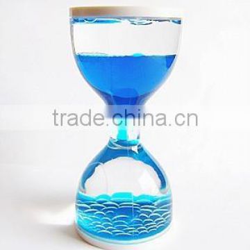 Wholesale Acrylic Sand Hourglass, Liquid Oil Bubble Timer