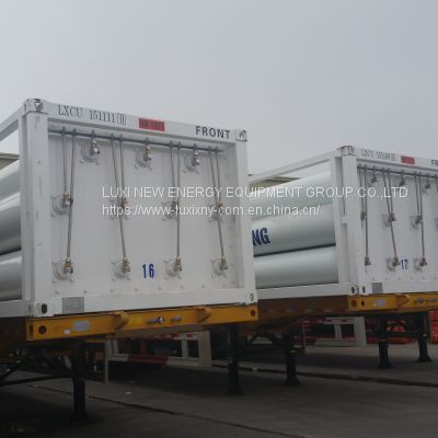 CNG Cylinder Tube Skid Container Best Sale CNG Storage Tube Skid