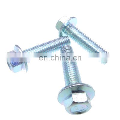 M5 slotted hex with wafer flange Machine screws with green zinc plated