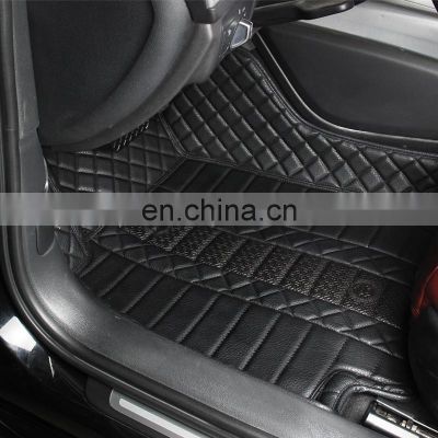 HFTM Chinese Factory  wholesale  price rubber 3d car leather mat set for Audi A6 production of discount Anti slip Mat