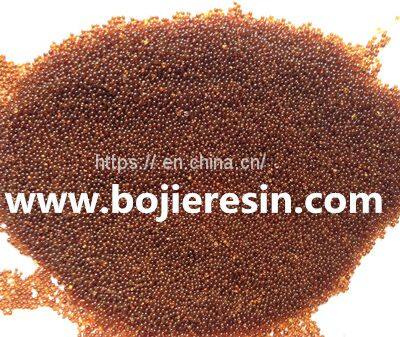 Cobalt extraction resin