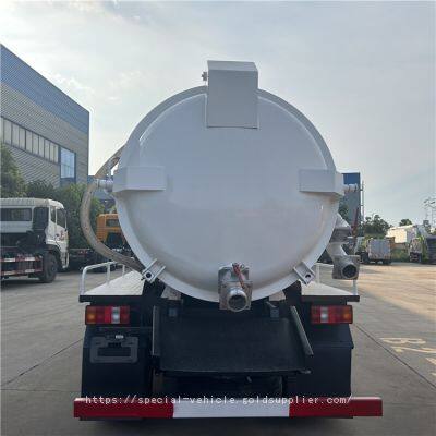 Robust Frame Construction Municipal Cleaning Vehicle Sanitation Sewage Suction Vehicle