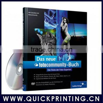 Hardcover Book Printing with DVD