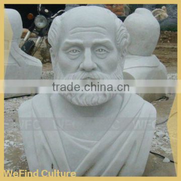 Antique Famous People Stone White Marble Statues