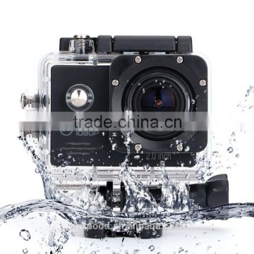 Waterproof Wifi Action Camera Full HD Helmet Sports Camera with 170degree Wide View Action Camera Outdoor mini waterproof camera
