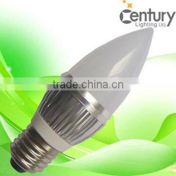 China 3w led candle lamp E14/E27 led candle bulb light led candle lamps for indoor lighting