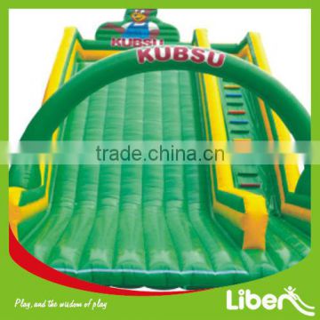 Large inflatable jumper castle water inflatable bouner slide and obstacle course combination for kids play center LE.CQ.069