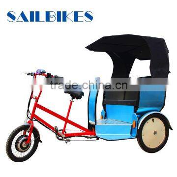 three wheel electric rickshaw pedicab on sale