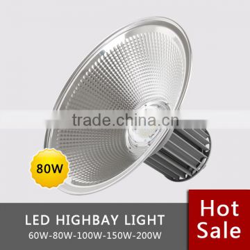 2015 Newest products Meanwell power led chip 3 years warranty 80w led high bay lamp