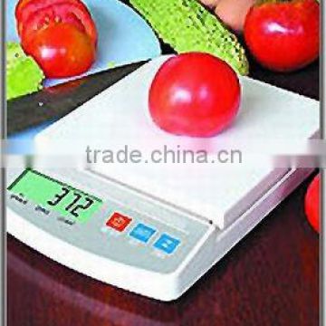 White Brief Electronic Kitchen Scale for 2016
