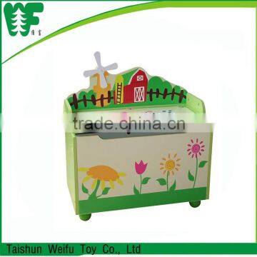 kids furniture wooden toy box