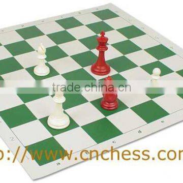 green chess board