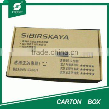 BROWN CORRUGATED SINGLE WALL CARTON BOX MANUFACTURER