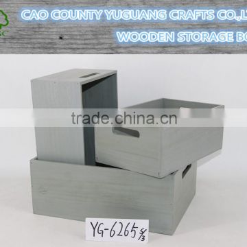 China factory directly sell cheap wooden crates for toys sundries