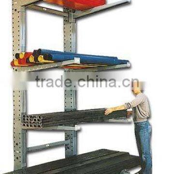 heavy loading duty cantilever bar rack for long items