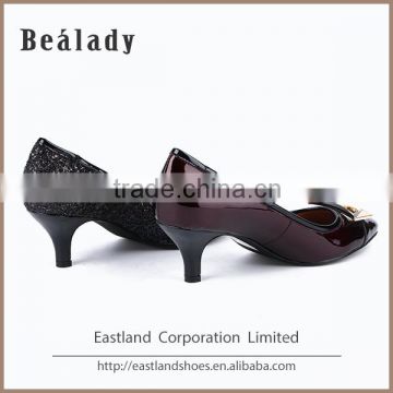 Cheap Wholesale Soft Ballroom Dancing Pumps Girl Shoes China With Metal Trim