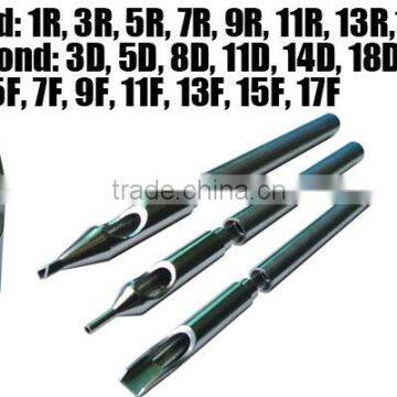 Stainless Stee tattool Tip special new design extra long magnum 316L surgical steel tattoo grip tips