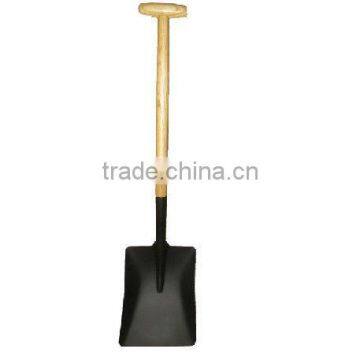 square shovel with short handle,T handle