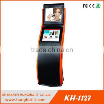 customizable free standing self service touch screen bill payment kiosk