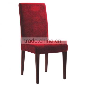 luxury factory price red imitated wood banquet chair for hotel