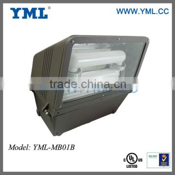 YML Modern Induction Outdoor 100W Wallpack Lamp