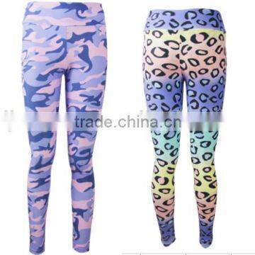 custom sublimated shaper yoga gym pants sexy fanshion girl