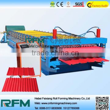 FX double profile corrugated roll forming machine
