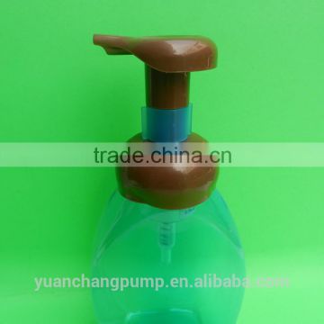 Nice green foam pump for bath for hand for soap for wash