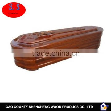 European German Style Cheap Wooden Funeral Coffin Casket_China Casket Manufactures