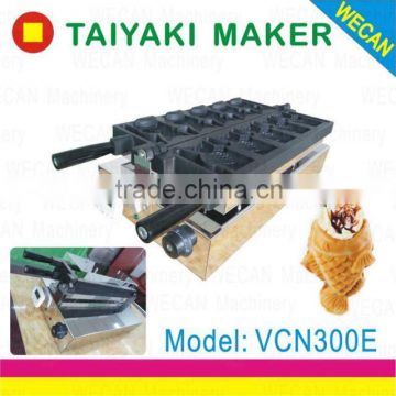 2016 new arrival fish shape with open mouth taiyaki maker with backing oven grill