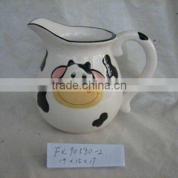 Cow design ceramic