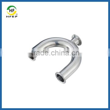 Stainless Steel Quick U Type Three Way Pipe Elbow Connection Joint Fitting