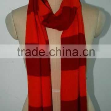 BGAX16052 Women stripped knitted pure cashmere fashion scarf