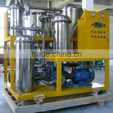Portable Stainless Steel Phosphate Ester Fire Resistant Oil Refining Purifier Machine