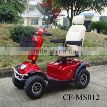 4 wheel electric utility vehicle for older