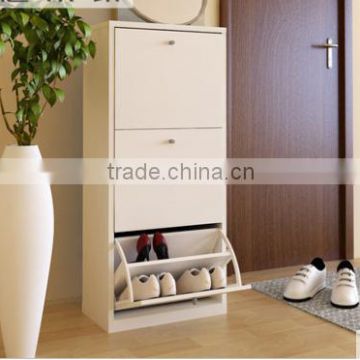 2014 New Design Modern Luxury Solid Wooden Storage Shoe Cabinet