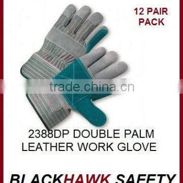 split leather gloves , heavy-duty