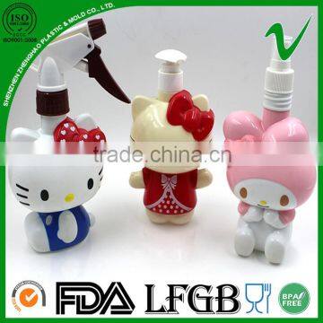 custom high quality fancy decoration plastic bottle with China supplier