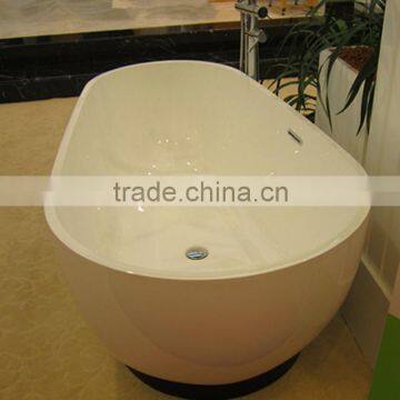 Freestanding Hot Sell Tub, White Round Bathtub