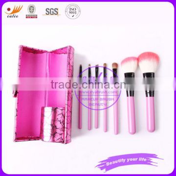 7pcs Cheap New Style Makeup Brush set in Cup Holder