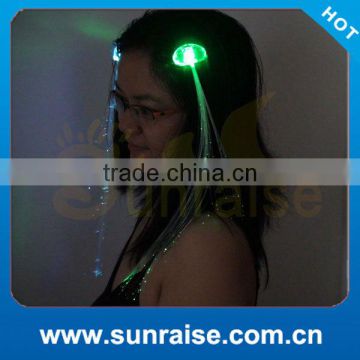 Light Up Led Flashing Hair Braid for Party Supply